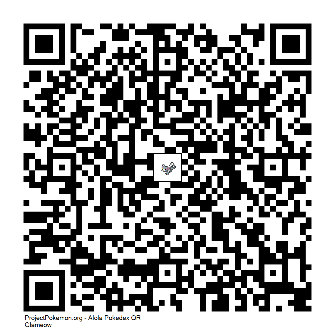 Cdigo QR de Glameow